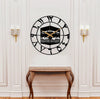 Arabs Kaaba Design Metal Islamic Wall Clock for Living Room | Modern Islamic Wall Art Decor | Silent Big Arabic Wall Watch for Home Decor, Muslim Gifts (Kaaba Design, 40 , 50 CM)