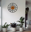 Arabs Morden Metal & Wooden Analog Wall Clock for Living Room Bedroom Office Kitchen Stylish Wall Clock for Home and Hall Designer Big Size Modern (Roman, 40 & 50 Cm)