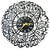 Arabs Heavy Metal Surah Al Ikhlas Metal Islamic Analog Clock for Living Room, Bedroom, Office, Home and Hall, Big Size Modern Wall Watch for Home Decor