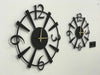 Arabs Stylish Metal Analog Wall Clock for Home and Hall, Living Room, Bedroom, Office, Antique Big Size Modern Wall Watch for Home Decor (Style 5, 40 & 50 Cm), Black