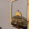 Masjid Al Aqsa, Masjid Al-Haram & Masjid An-Nabawi Wooden Acrylic Islamic Wall Art Set